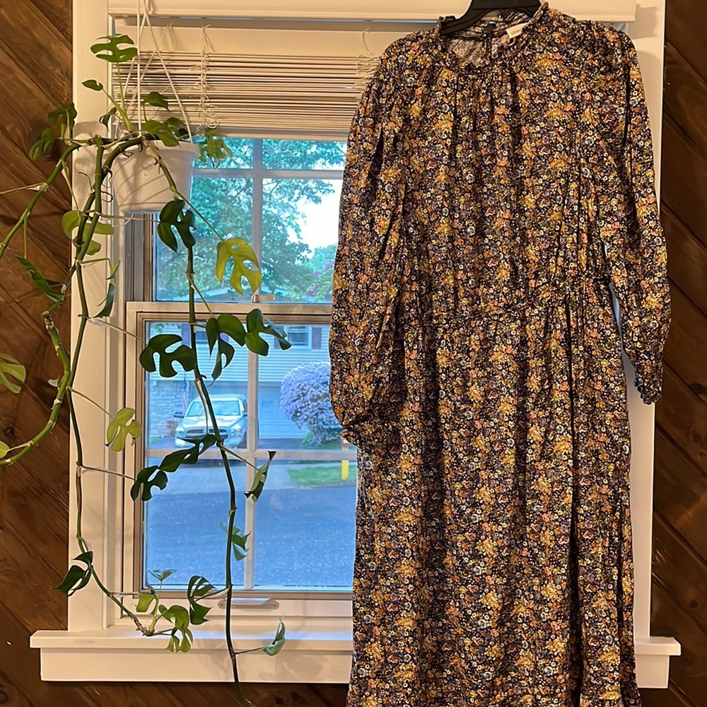Maxi Dress Universal Thread Boho Prairie Girl Floral Dress - size XXL